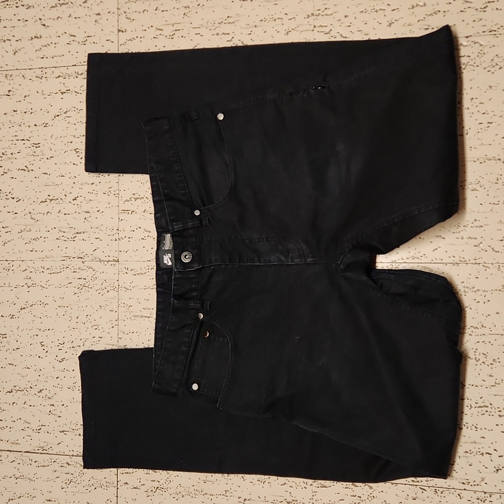 Nike SB Deep Black Straight Leg Denim Jeans